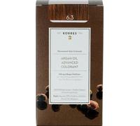 KORRES Aceite de Argán Colorante Avanzado - Cabello Permanente 6.3 Miel...