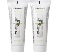 KORRES Acondicionador Natural Aloe y Dictamos (Cabello Normal) 200 ml, sin siliconas ni parabenos, apto para Veganos, no testado en animales (Paquete de 2)