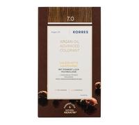 Korres Argan aceite avanzada coloration Light Brown 7.0, 145 ml