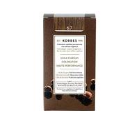 KORRES Argan Oil Colorant - tinte sin amoniaco con aceite de argán orgánico Cocoa 6.7-100% cobertura de canas & vegano para un resultado de color duradero