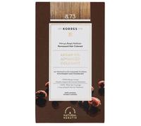 KORRES Argan Oil Set de tintes avanzado (tinte para el pelo 50 ml + aplicador 75 ml + acondicionador 20 ml + guantes)