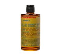 KORRES ATHENIAN GROOMING 4 en 1 Aceite de cuidado para hombres, aceite de secado para cabello y barba, nutre, desenreda y suaviza el cabello, vegano, sin silicona ni parabenos, 100 ml