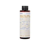 KORRES ATHENIAN GROOMING Gel limpiador para rostro y barba, limpieza profunda, hidratante y calmante, para poros finos y acabado mate, sin silicona ni parabenos, vegano, 250ml