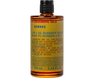 Korres Athenian Grooming Receta del peluquero del aceite 4 en 1 100mL
