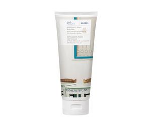 KORRES BERGAMOT PEAR Leche corporal con aceite de almendras nutritivo, para 24 horas de cuidado y suavidad, vegana, sin siliconas ni parabenos, 200 ml