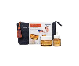 KORRES Black Pine Primus Youth Activator Expert Duo - Juego de crema de día antiedad de 40 ml y refuerzo de 15 ml para una mayor elasticidad y una apariencia reducida de arrugas, vegano