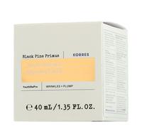KORRES BLACK PINE PRIMUS crema de noche renovadora contra las arrugas, para una piel más tersa durante la noche, sin siliconas ni parabenos, vegana, 40 ml