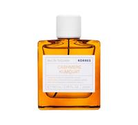 KORRES CASHMERE KUMQUAT Eau de Toilette para mujer, fragancia oriental floral para mujer con aroma de azahar y cachemira, vegano, 100 ml