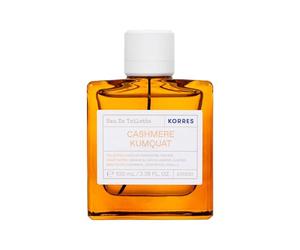 KORRES CASHMERE KUMQUAT Eau de Toilette para mujer, fragancia oriental floral para mujer con aroma de azahar y cachemira, vegano, 100 ml