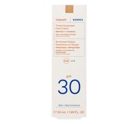 KORRES YOGHURT Crema solar facial con color SPF30, se absorbe rápidamente, hidrata durante mucho tiempo, resistente al agua, 50 ml.