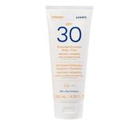 KORRES - Emulsión protectora solar de yogur para cuerpo y rostro SPF30 Protección solar 200 ml female