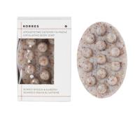 KORRES granos de algas marinas y jabón corporal exfoliante de cafeína 125 g