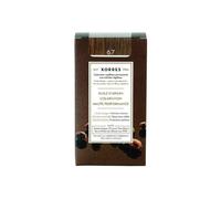 Korres Huile d'Argan Coloration 6.7 Blond Foncé Marron 50 ml