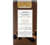 Korres Huile d'Argan Coloration 8.7 Blond Clair Marrón 50ml