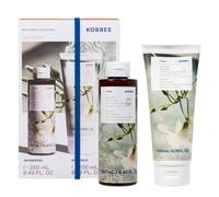 KORRES JASMINE Colección de cuidado corporal (gel de ducha 250 ml + leche de ducha 200 ml)