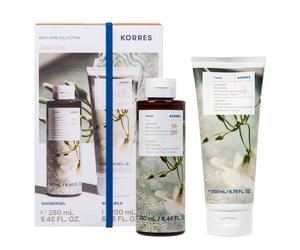KORRES JASMINE Colección de cuidado corporal (gel de ducha 250 ml + leche de ducha 200 ml)