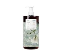 KORRES JASMINE Gel de ducha con extracto de salvia limpiador, con aroma floral de delicado jazmín, dermatológicamente probado, vegano, sin silicona ni parabenos, 1 L