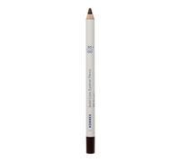 KORRES Lápiz de ojos de color sólido Brown 02, color intenso, textura cremosa y minerales volcánicos, de larga duración y apto para ojos sensibles, vegano, 1,2 g