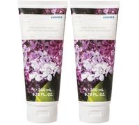Korres Leche Corporal Lila 200 Ml (Paquete de 2)