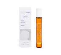 KORRES LEFKO EDT para mujer y hombre, fragancia unisex en práctico tamaño de viaje de lujo, aroma floral y empolvado, vegano, 10 ml