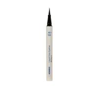 KORRES Liquid Color Eyeliner Black 01, acabado satinado y punta de fieltro ultrafina, negro intenso, resistente al agua, alta precisión y durabilidad, vegano, 1 ml