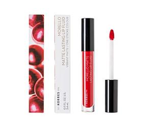 KORRES MORELLO Matte Lasting Lip Fluid - Nº 53 Red Velvet 3,4 ml
