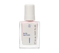 KORRES No No Nail Polish 17 Creamy Pink: esmalte de uñas vegano 10-Free con efecto gel, alto poder cubriente y brillo brillante, resistente a las grietas, 11 ml