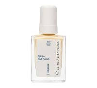 KORRES No No Nail Polish 32 Pastel Yellow: esmalte de uñas vegano 10-Free con efecto gel, alto poder cubriente y brillo brillante, resistente a las grietas, 11 ml