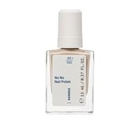 KORRES No No Nail Polish 34 Sand: esmalte de uñas vegano 10-Free con efecto gel, alto poder cubriente y brillo brillante, resistente a las roturas, 11 ml