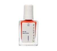 KORRES No No Nail Polish 43 Summer Peach: esmalte de uñas vegano 10-Free con efecto gel, alta cobertura y brillo brillante, resistente a las grietas, 11 ml