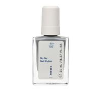 KORRES No No Nail Polish 75 Foggy Blue: esmalte de uñas vegano 10-Free con efecto gel, alto poder cubriente y brillo brillante, resistente a las grietas, 11 ml