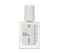 KORRES No No Nail Polish 02 Milky White: esmalte de uñas vegano sin 10 ingredientes nocivos, con efecto gel, alta cobertura y brillo intenso, resistente a las grietas, 11 ml