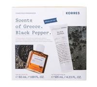 Korres Pimienta Negra edt 50 ml + Pimienta Negra Aftershave Βalm 125 ml
