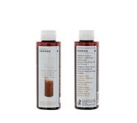 KORRES Proteínas de Arroz y Champú de Tilo para Cabello Fino y Fino 2x250ml
