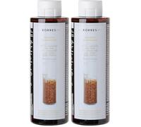 KORRES Rice Proteins Linden Champú, Multicolor, Fresh, 250 Mililitros (Paquete de 2)