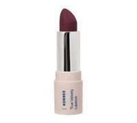 KORRES True Velvety Lipstick Deep Berry 29, pintalabios con color berry intenso y textura cremosa, alta cobertura y acabado semimate, vegano, 3 g