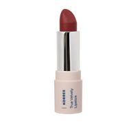 KORRES True Velvety Lipstick Terra Red 57, pintalabios rojo con color intenso y textura cremosa, alta cobertura y acabado semimate, vegano, 3 g