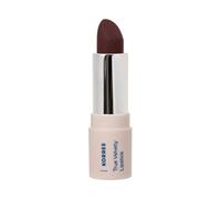 KORRES True Velvety Lipstick Wine Red 59, pintalabios rojo vino con color intenso y textura cremosa, alta cobertura y acabado semimate, vegano, 3 g