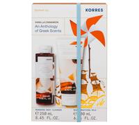 KORRES VANILLA CINNAMON basket care set