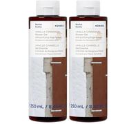 KORRES VANILLA CINNAMON Gel de ducha con extracto purificante de salvia, con aroma invernal y dulce a vainilla y canela, testado dermatológicamente, vegano, sin siliconas ni parabenos, 250 ml