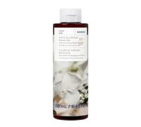 KORRES WHITE BLOSSOM Gel de ducha con extracto purificante de salvia, con aroma a rosas blancas y bergamota, testado dermatológicamente, vegano, sin siliconas ni parabenos, 250 ml