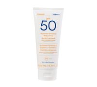KORRES YOGHURT Emulsión protectora solar para cuerpo y rostro SPF50 Crema solar 200 ml