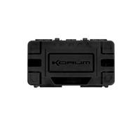 Korum Caja De Aparejos Para Pesca Con Cebo Variado Roving Blox Totalmente Lista