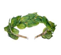 KorViSHOW Diademas de hoja de laurel verde, corona griega, hada, medieval, bosque, elfo, diadema para mujeres y hombres, Halloween, renacimiento, renacimiento, cosplay, Toga, accesorios para el