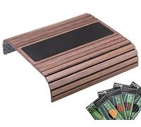 Kos Design Bandeja de Madera bambú para sofá o reposabrazos Organizador con Base EVA Antideslizante Mesa
