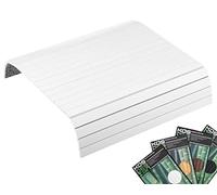 Kos Design Bandeja de Madera bambú para sofá o reposabrazos Organizador con Base EVA Antideslizante Mesa