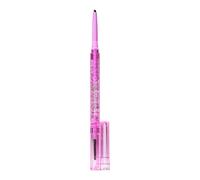 Kosas Brow Pop - Longwear Eyebrow Makeup Dual-Sided Defining Pencil with Castor Oil for Soft Natural Look of Real Hair - Black