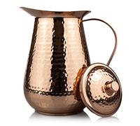 Kosdeg jarra de cobre extra grande 68 oz - jarra de cobre puro
