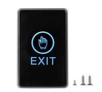 KOSDFOGE Exit Button Switch Touch Sensor Pannel Door Release for Access Control Systems 12V Suitable All Kinds of Narrow Door Frames