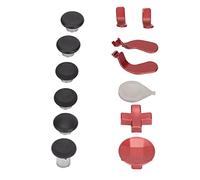 KOSDFOGE Piezas de Accesorios del Controlador 13 en 1 Kit de Herramientas de Reparación de Metal de Repuesto para Xboxone Elite Series 2 Red
